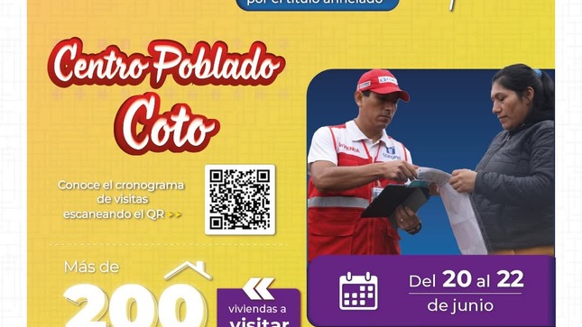 Campaña Nacional "Lote empadronado por el título  anhelado".