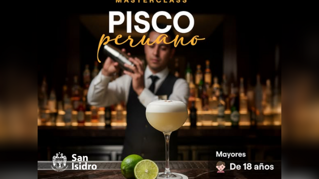 Masterclass “Pisco peruano”,