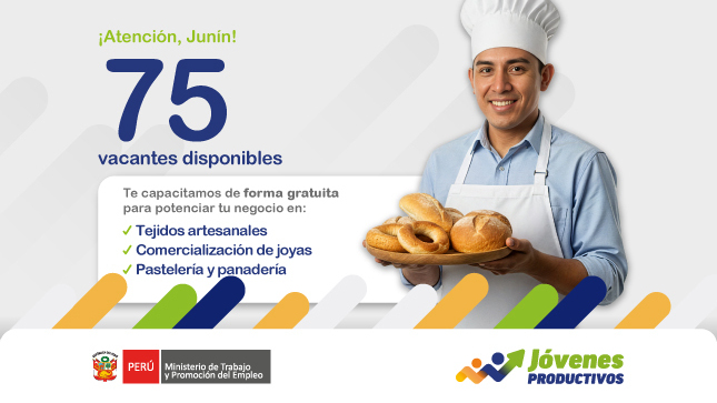 ¡Atención, Junín! Capacitación gratuita para ti