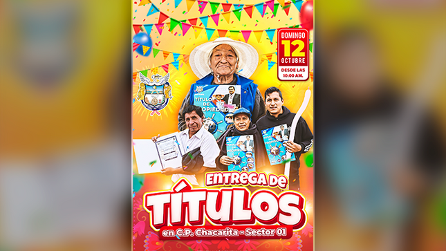 Imagen publicitaria desarrollada por la unidad de imagen institucional