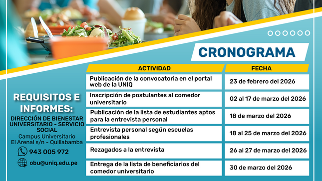 Proceso de postulación al servicio de comedor estudiantil semestre 2012-I