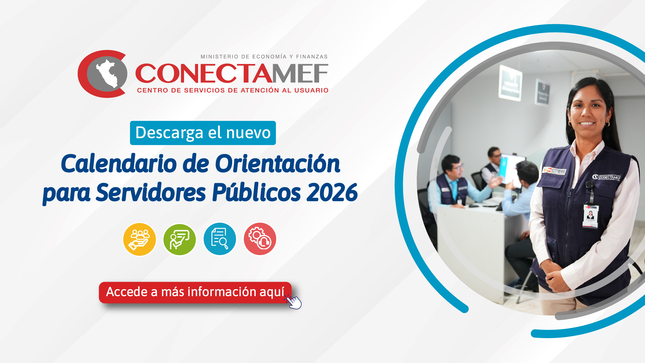 Calendario de Orientación para Servidores Públicos 2026