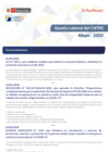 Vista preliminar de documento GACETA LABORAL - MAYO WEB -22.06.2020