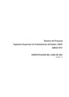 Vista preliminar de documento Anexo 01 - Especificaciones del caso de uso -  Código SBMC 003-2020–OSCE PBID