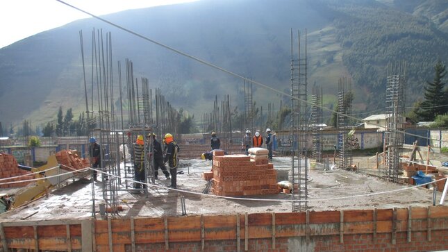 Foto referenial: construcción de obra