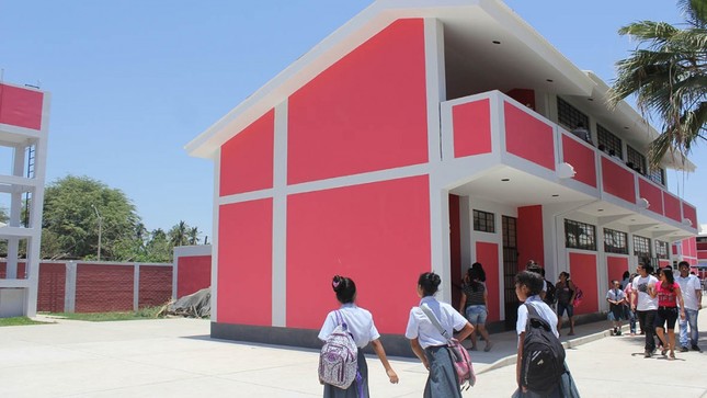 Foto referencial: Infraestructura educativa