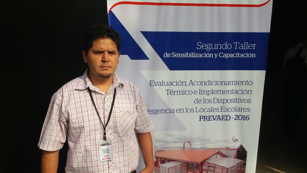 Ing. Reiler Ely Sánchez Vásquez
Encargado de infraestructura
DRE San Martín