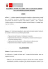 Vista preliminar de documento REGLAMENTO INTERNO DEL COMITE PARA LA IGUALDAD DE GENERO