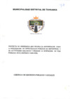 Vista preliminar de documento O.M. N°017-2012-MDT. QUE REGULA LA AUTORIZACION PARA LA REALIZACION DE EXPECTACULOS PUBLICOS NO DEPORTIVOS Y DE ACTIVIDADES BAILABLES Y PROHIBE LA OCUPACION DE VIAS PUBLUCAS EN EL D.T.