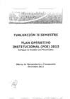 Vista preliminar de documento Evaluación POI 2013- II Semestre