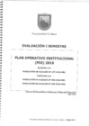 Vista preliminar de documento Evaluación POI 2016 - I Semestre