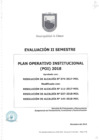 Vista preliminar de documento Evaluación POI 2018 - II Semestre