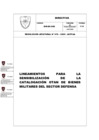 Vista preliminar de documento Directiva de Sensibilización OTAN