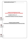 Vista preliminar de documento Bases estandarizadas - BIENES