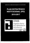 Vista preliminar de documento Plan Estratégico Institucional PEI 2015-2017