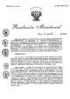 Vista preliminar de documento Resolución Ministerial N° 527-200-MINSA