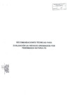 Vista preliminar de documento Recomendaciones técnicas para evaluación de riesgos originados por fenómenos naturales.