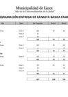 Vista preliminar de documento PROGRAMACIÓN ENTREGA DE CANASTA VÍVERES