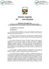 Vista preliminar de documento PROYECTO DECRETO SUPREMO QUE APRUEBA EL REGLAMENTO DEL DECRETO DE URGENCIA 022-2020