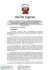 Vista preliminar de documento Proyecto de Decreto Supremo