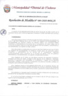 Vista preliminar de documento RESOLUCION DE ALCALDIA N° 084-2020-MDCA