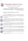 Vista preliminar de documento RESOLUCION DE ALCALDIA N° 086-2020-MDCA