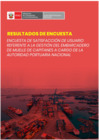 Vista preliminar de documento RESUMEN EJECUTIVO - ENCUESTA DE SATISFACCION DEL USUARIO MUELLE DE CAPITANES