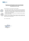 Vista preliminar de documento COMUNICADO SOBRE INICIO DE PLAZO DE PRODUCCION - CONVOCATORIA ADQUISICION BIENES MADERA Y METAL NEC MINSA