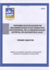 Vista preliminar de documento Informe de evaluación de implementación del POI - 1er Semestre 2020