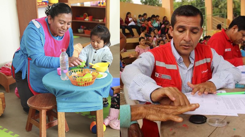 Cuidadora comunitaria de atención integral de niños y niñas de 0-36  meses y gestor para el desarrollo social .