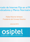 Vista preliminar de documento Mercado de Internet Fijo en el Perú Indicadores y Marco Normativo