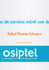 Vista preliminar de documento Análisis de planes de servicio móvil con datos “Ilimitados”