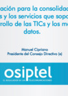 Vista preliminar de documento La regulación para la consolidación de las redes y los servicios que soporten el desarrollo de las TICs y los macro datos