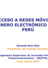 Vista preliminar de documento Acceso a Redes Móviles y Dinero Electrónico en el Perú