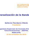 Vista preliminar de documento Presentación 3ra Conferencia Ministerial sobre la Sociedad de la Informacion de America Latina y el Caribe - CEPAL