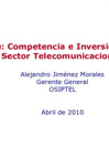 Vista preliminar de documento Presentación Segundo Seminario Internacional de las Telecomunicaciones por Cable Cámara Nacional de la Industria de Telecomunicaciones por Cable (CANITEC).