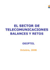 Vista preliminar de documento Presentación en OSIPTEL El Sector de Telecomunicaciones Balances y Retos