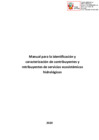 Vista preliminar de documento Anexo 1 DEL PROYECTO DE LINEAMIENTOS MERESE - MANUAL PARA LA  IDENTIFICACION Y CARACTERIZACION DE CONTRIBUYENTES Y RETRIBUYENTES POR SERVICIOS ECOSISTEMICOS HIDROLOGICOS