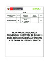 Vista preliminar de documento Plan para la vigilancia, prevención y control de COVID-19 en el Servicio Nacional Forestal y de Fauna Silvestre - SERFOR