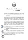 Vista preliminar de documento 719-2020-IN (Ratificar designación de representantes ante Comité evaluador del Consejo de Condecoración Medalla al Defensor de la Democracia, Director de DGSD, y Director DDFF)