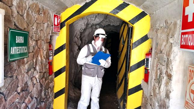 *Firme fiscalización del cumplimiento de las normas para el almacenaje de explosivos garantiza ambientes seguros de trabajo.