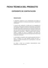 Vista preliminar de documento Ficha técnica - Expediente de contratación