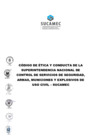 Vista preliminar de documento Código de Ética y Conducta de la SUCAMEC.