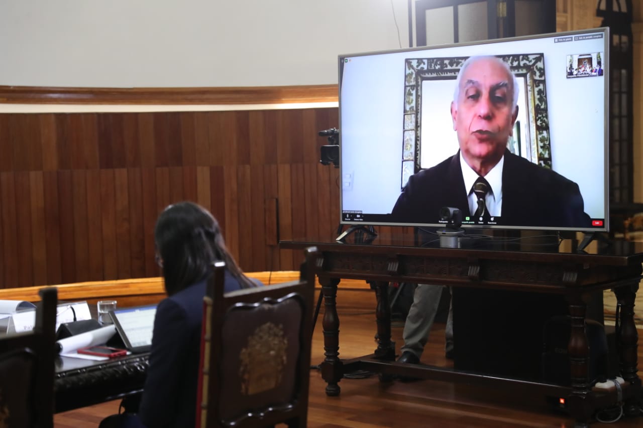 El presidente del Ceplan, Javier Abugattás, participó del Compromiso de Diálogo para el #PactoPerú.