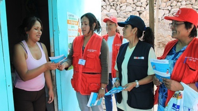 agentes comunitarios de salud diresa sineace certificación competencias