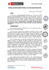 Vista preliminar de documento Resolucion Directoral 33