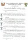 Vista preliminar de documento R.A. 018-2020