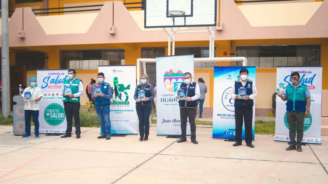 Lanzan campaña de Salud Integral Territorial para toda la Familia para atender a pacientes NO COVID en Huánuco