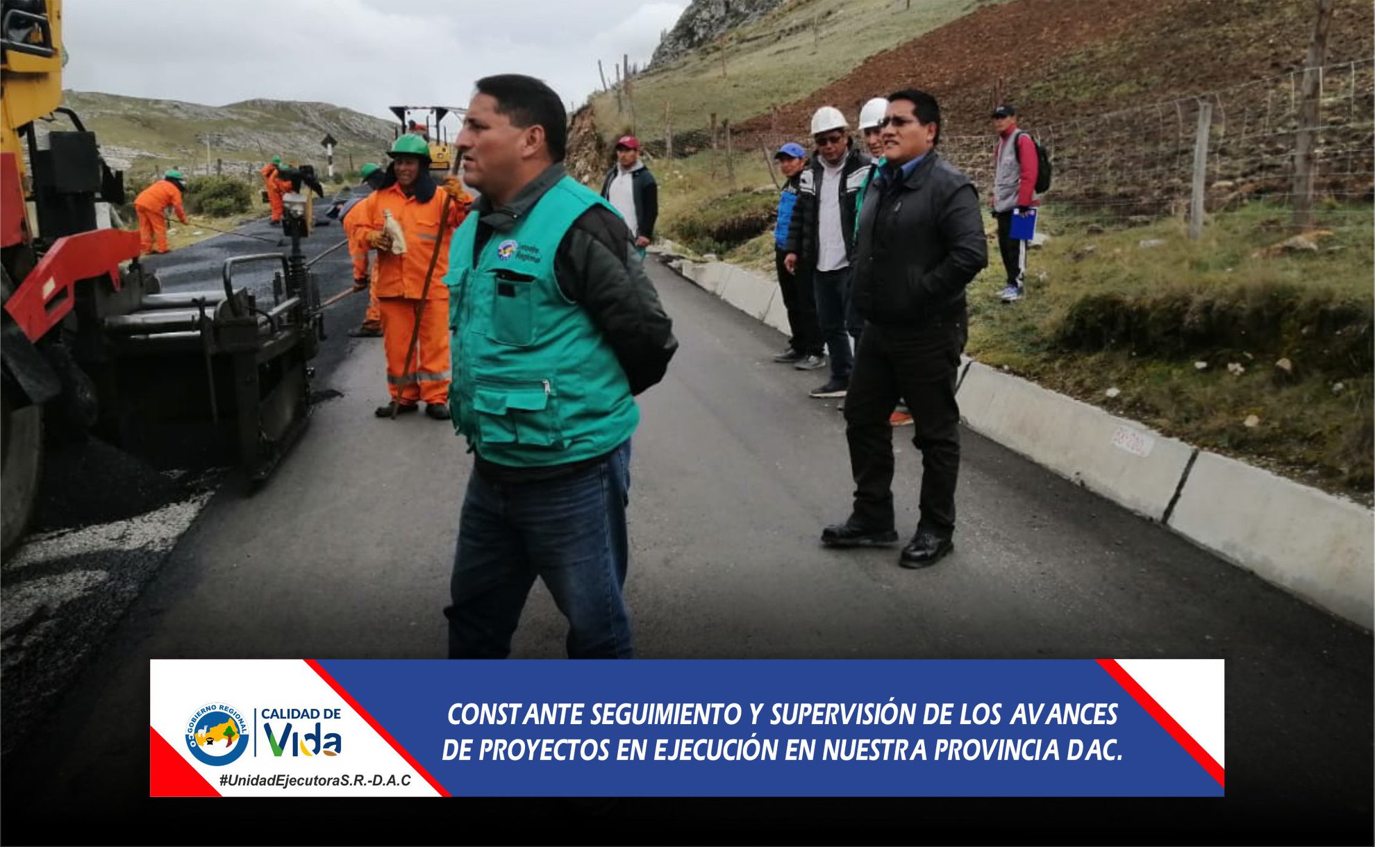 DESARROLLAMOS CONSTANTE SEGUIMIENTO Y SUPERVISIÓN, DE LOS AVANCES DE PROYECTOS EN EJECUCIÓN EN NUESTRA PROVINCIA DANIEL ALCIDES CARRIÓN.