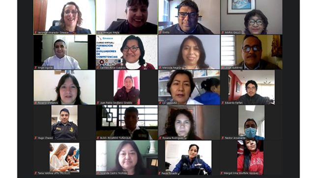 Más de 30 profesionales se capacitan virtualmente para evaluar competencias